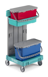 Тележка TTS Mini Magic 100B (2х20л, 2 бок. ящика)