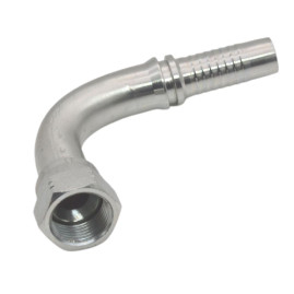 Фитинг высокого давления JIC (DN20, 7/8г, 90гр, оцинк) Robin