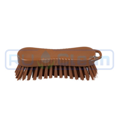Щетка-скраб ручная FBK (210х70мм, средн.жесткость, коричневый)