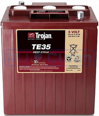 Аккумуляторная батарея Trojan TE35 (6В, 245 Ач, Acid) 