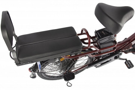 Электровелосипед GREEN CITY e-ALFA LUX (коричневый)