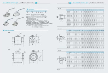 Кран гидравлический V2RH (1г-г, 500бар) RC