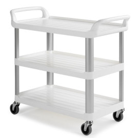 Тележка TTS Shelf 3700 (3 полки, колеса d125мм, серый)