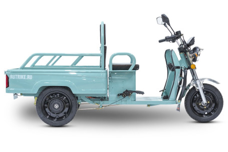 Трицикл электрический Rutrike Амулет 1100 (темно-зеленый) (024450-2836)