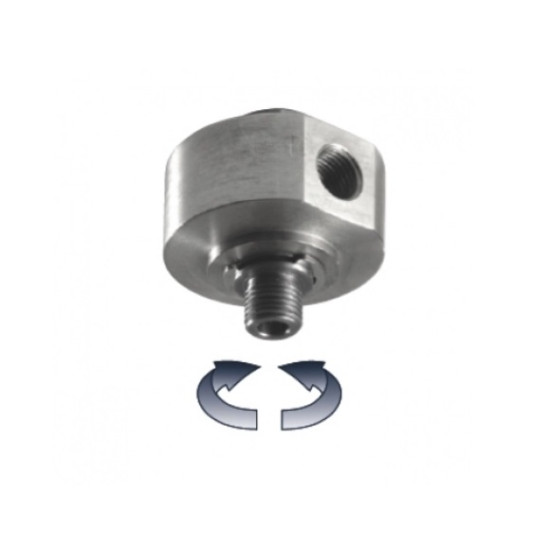 Переходник Mecline (90°, 280бар, 3/8&quot;M-3/8&quot;F, EPDM)