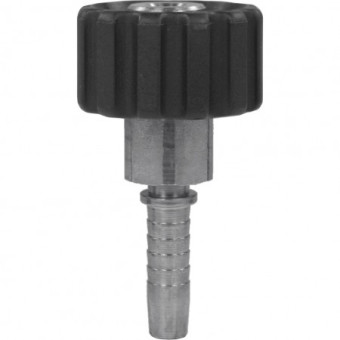 Фитинг высокого давления DKF-W (DN06, М22х1.5г, фитинг D15мм, оцинк) R+M