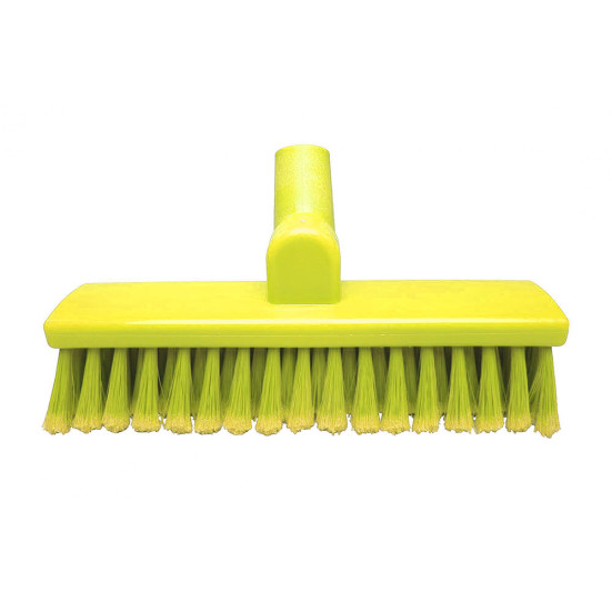 Щётка моющая FBK (с подводом воды, 300х60мм, желтый)