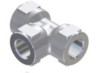 Тройник 3/8"г-3/8"г-3/8"г PA (600бар, нерж)