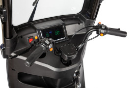 Трицикл электрический Rutrike Gelbert Bos (48/60V, 800W, синий)