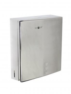 Диспенсер для бумажных полотенец Nofer 04046.B (нерж, глянц)