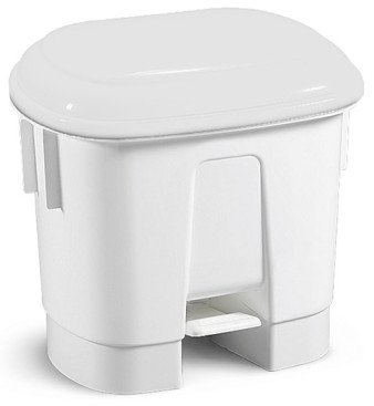 Контейнер TTS (педаль. разделитель для 2-х мешков, белый/белый)