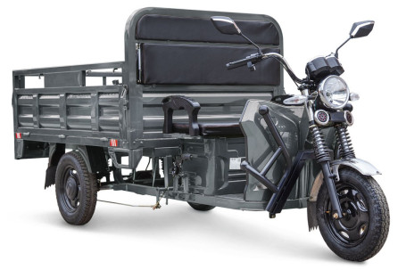 Трицикл электрический Rutrike D4 Next 1800 60V1500W (черный матовый)