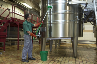 Держатель пада Vikan (230мм, зеленый)