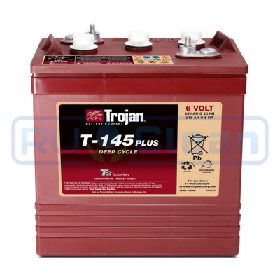 Аккумуляторная батарея Trojan T-145 (6В, 215Ач, Acid)