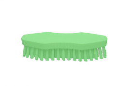 Щётка-скраб ручная FBK (180х60мм, средн.жесткость, 30мм ворс, зеленый)