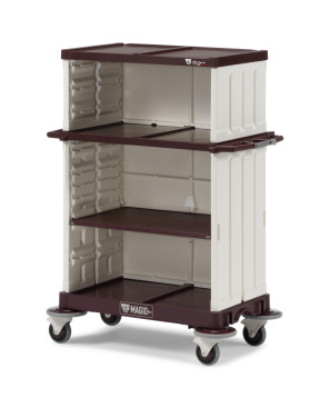 Тележка TTS MagicArt 25 Safety (без дверей, открытая, база графит)