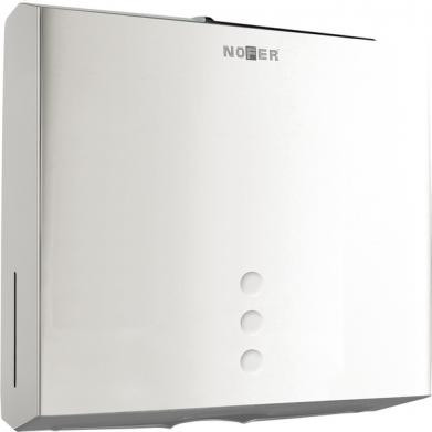 Диспенсер для бумажных полотенец Nofer 04006.B (нерж, глянц)