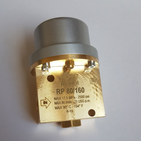 Клапан пневматический PA RP80/160 (160бар, 80л/мин, 1/2&quot;г-1/2&quot;г)