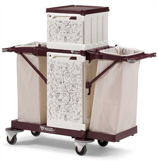 Тележка для горничной TTS ANTHEA 171R-02 серии MAGIC-ART