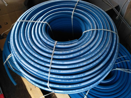 Шланг пищевой Foodjet DN12 (80бар, DIN EN 854, м.пог.)