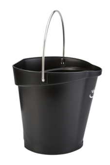 Ведро Vikan (черный, 6л)