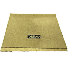 Искусственная замша Tornado Grey Gold (40х50см, для хрома и стекла)