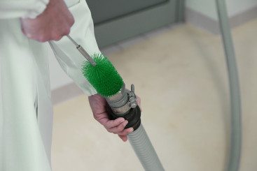 Ерш IGEAX для труб (для гибких ручек, d64х230мм, зеленый)