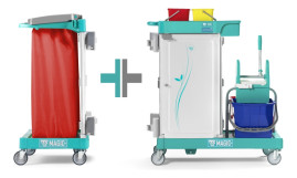 Тележка TTS Magic+R360S (2 соединенные тележки)