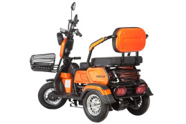 Трицикл электрический Rutrike Gelbert Caf (48/60V, 600W, белый)