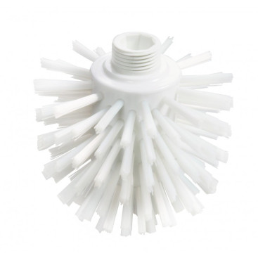 Щетка круглая Haug Bursten (135х120мм, жесткий, белый)