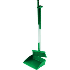 Набор совок с щеткой Schavon (325x430х1000 мм, зеленый)