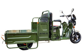 Трицикл электрический Rutrike Вояж-П 1200 60V800W (зеленый, трансформер)