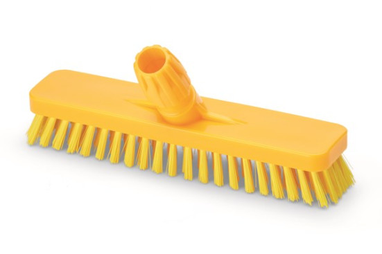 Щетка IGEAX для пола и стен (300мм, средний, желтый)