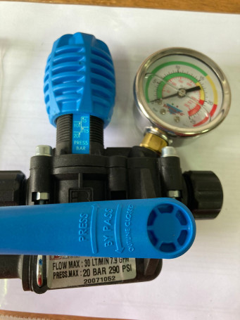 Узел управления Bertolini P.B.P. (20бар, 30л/мин, с манометром)