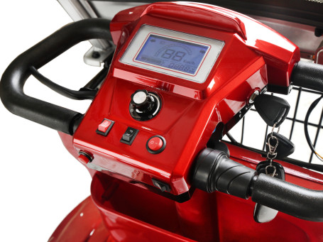 Трицикл электрический Rutrike Gelbert Hara (48/60V, 600W, синий) (0000147-3040)