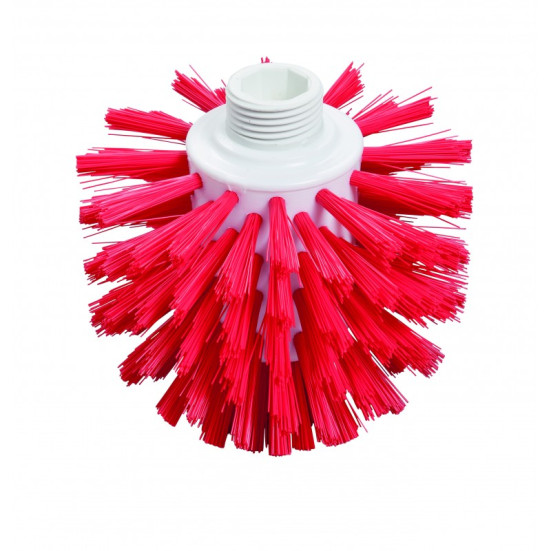 Щетка круглая Haug Bursten (135х120мм, жесткий,  красный)