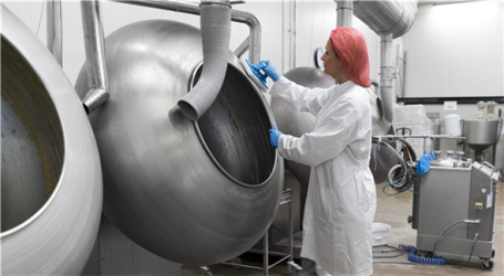 Держатель пада ручной Vikan (235мм, синий)