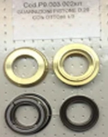Комплект уплотнений Mazzoni (для насоса MJ/MM, D20мм, с латунью)