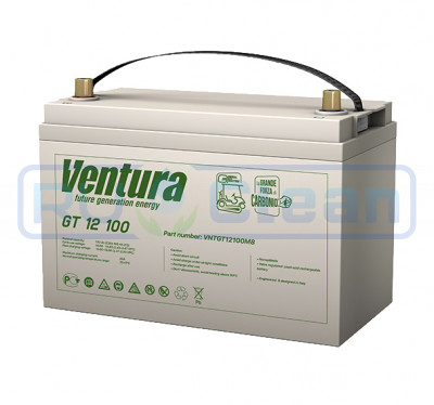 Аккумуляторная батарея Ventura GT 12 100 (12В, 100Ач, AGM)