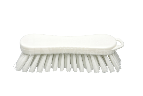 Щетка-скраб ручная FBK (210х70мм, средн.жесткость, белый)