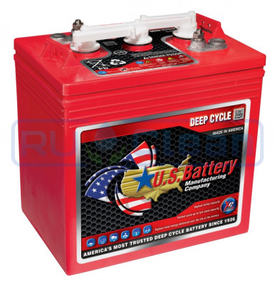 Тяговый аккумулятор U.S. Battery US 2000 XC2 (6В, 172Ач, кислота)