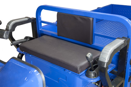 Трицикл электрический Rutrike Габарит 1700 60V1200W (серый)