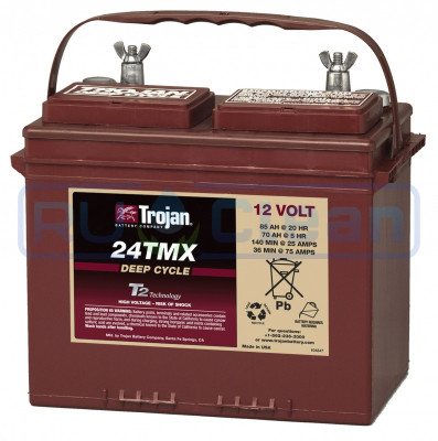 Тяговый аккумулятор Trojan 24TMX (12В, 70Ач, Acid)