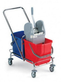 Тележка TTS Roll 50 (2х25 л, отжим Dry)