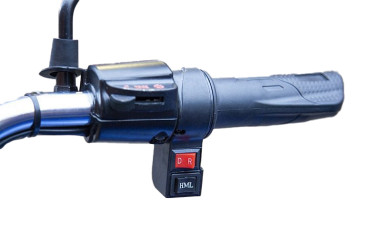 Трицикл электрический Rutrike Круиз 60V/1000W (серый)