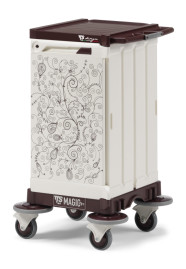 Тележка TTS MagicArt 00 Safety (закрытая, с рисунком, база антрацит)