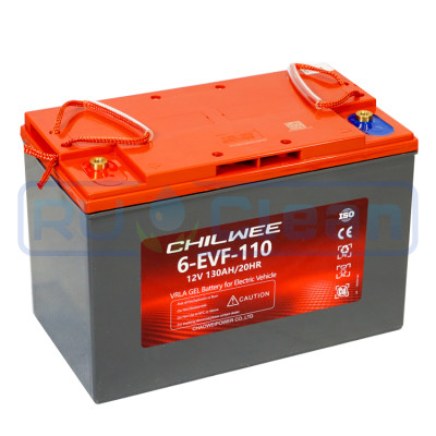 Тяговый аккумулятор Chilwee Battery 6-EVF-110 (12В, 124А/ч, серия BG)