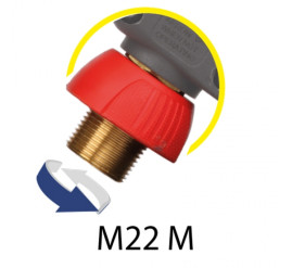 Пистолет высокого давления MTM SG35 (М22х1.5ш.вращ-1/4"г, 310бар)