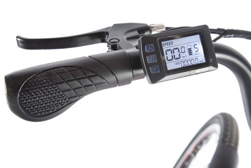 Электровелосипед Eltreco White (бело-синий)