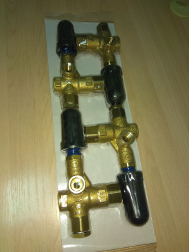 Регулятор давления PA VB85/310 (280бар, 80л/мин, 1/2"г-1/2"г, By-pass 1/2"г)